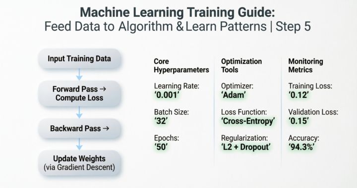 Machine Learning Training Guide: Feed Data to Algorithm & Learn Patterns