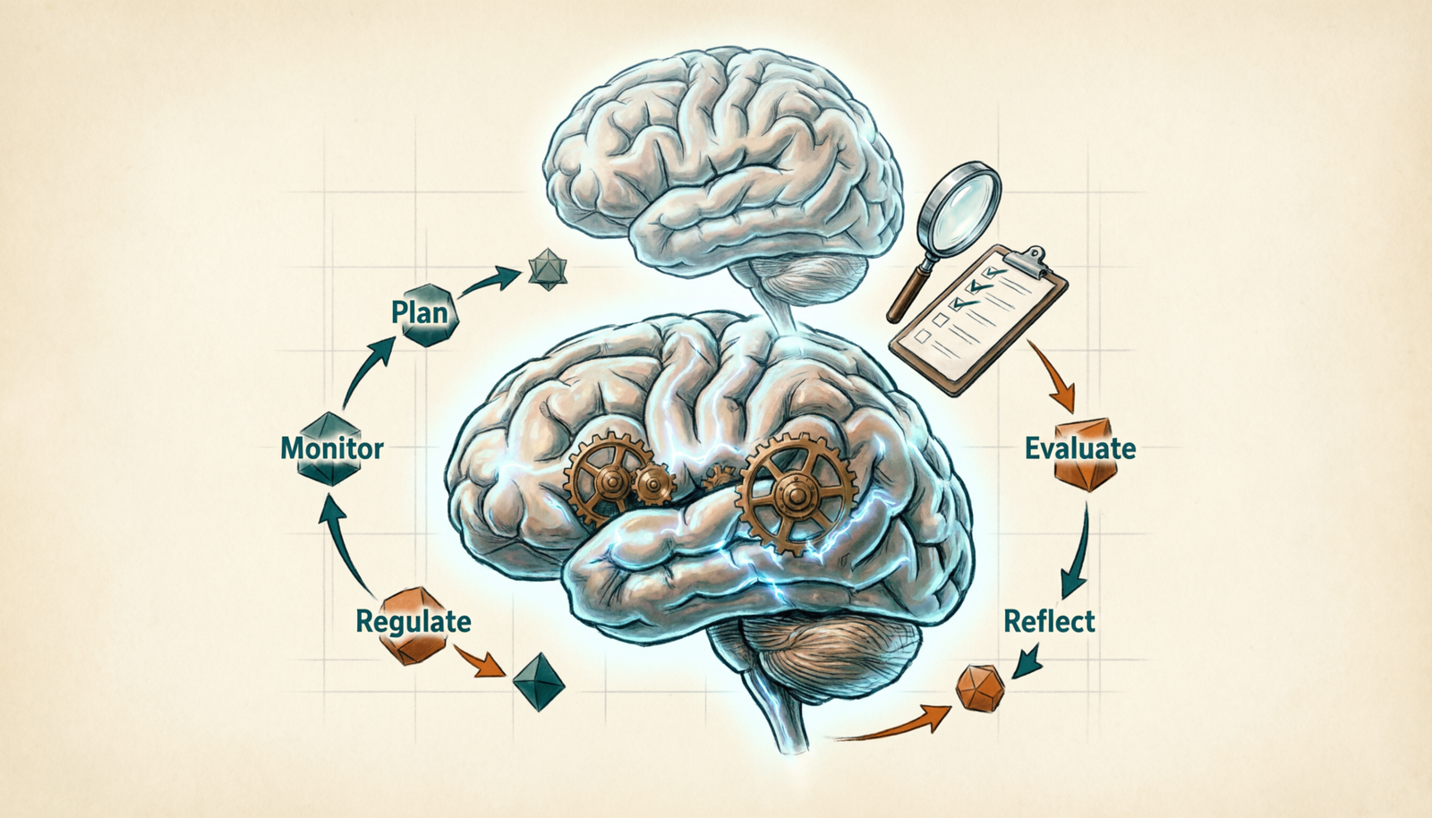 Metacognition Design Pattern How Systems Think About Thinking Guide with Flowchart & Examples