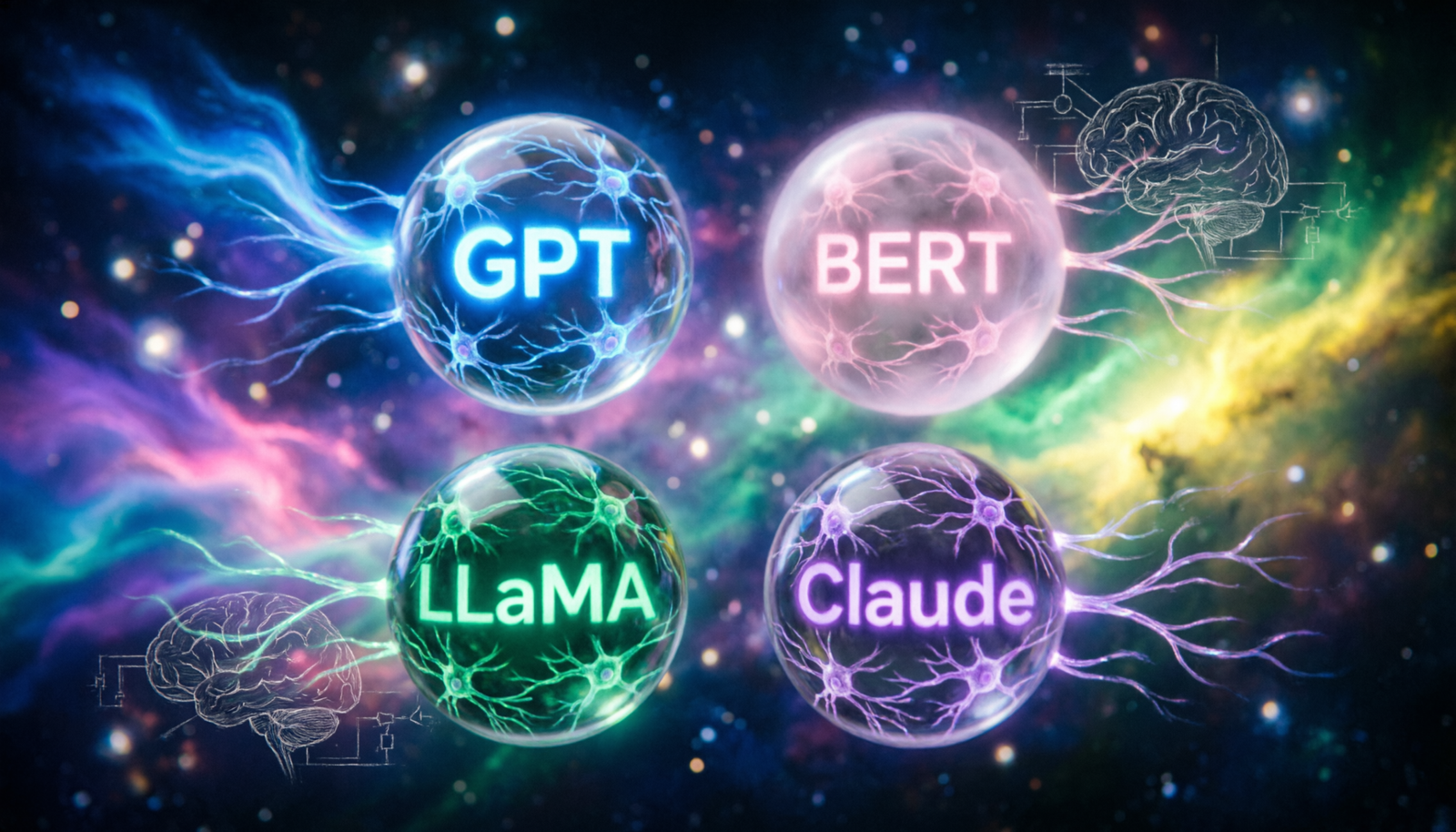 Pretrained Language Models Explained GPT, BERT, LLaMA & Claude — The Transformers Shaping Modern AI