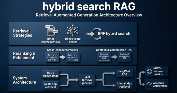 Hybrid Search Strategies for RAG-Augmented Agents: Dense, Sparse & Reranking Explained
