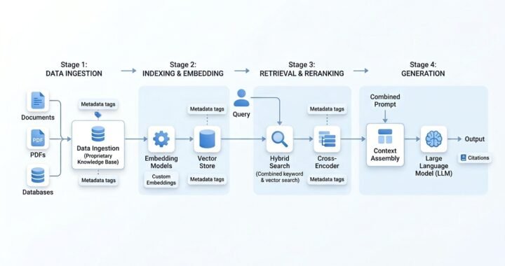 RAG Pipeline Architecture for Domain-Specific Data | Retrieval-Augmented Generation Guide