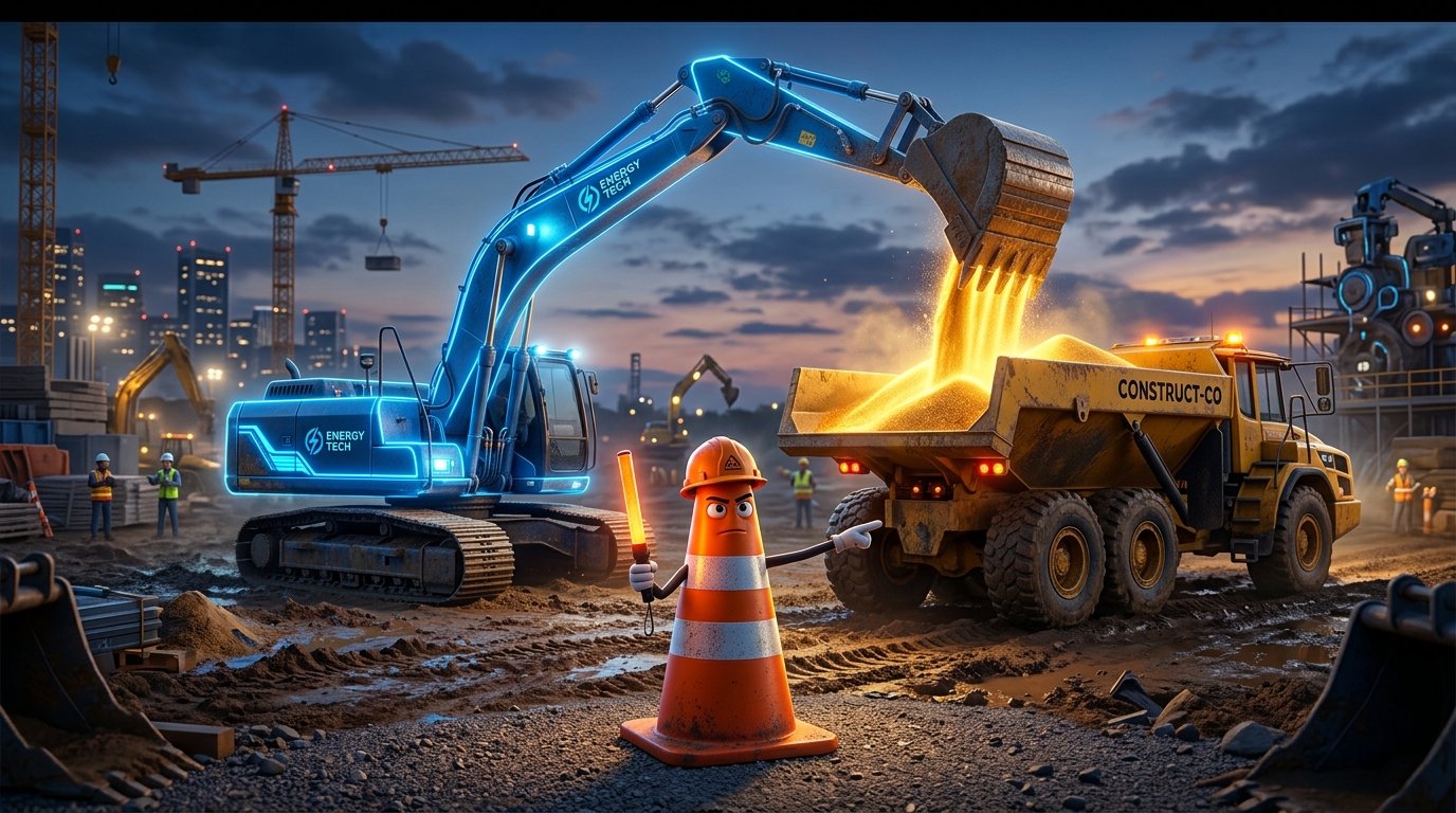 The Sleepy Dump Truck's Big Day | Construction Site Bedtime Story - Image 7