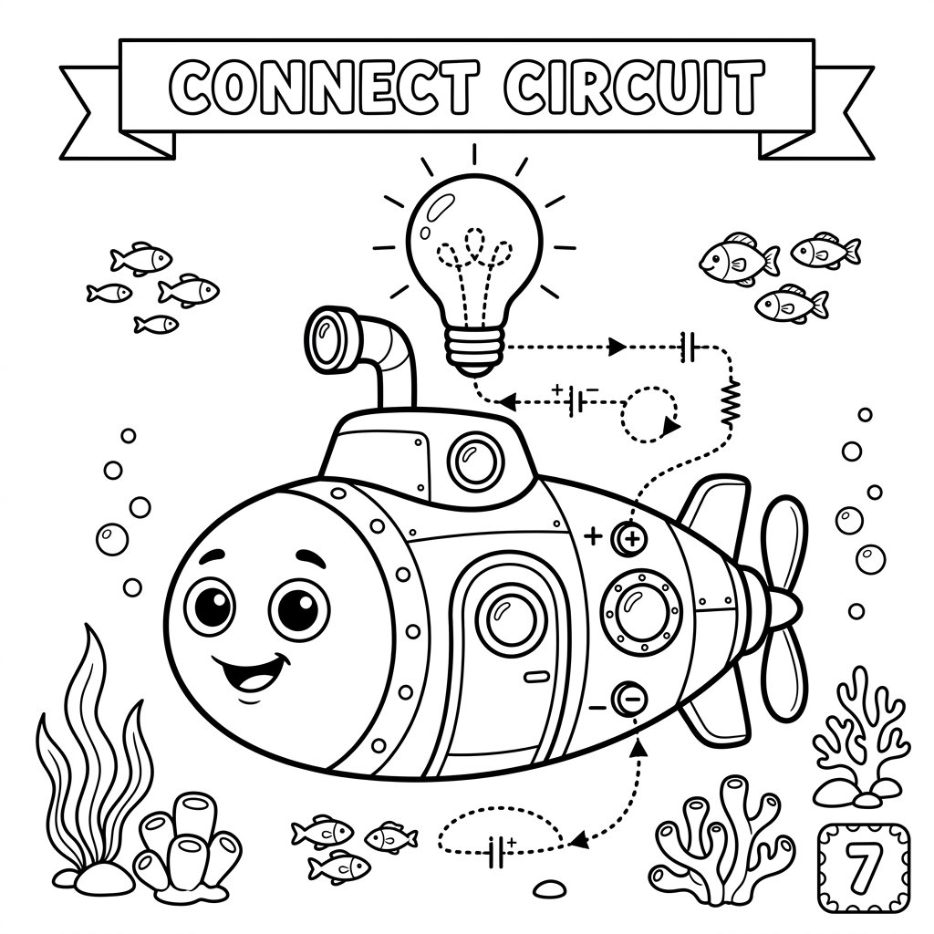 Educational Tracing, Counting, and Engineering Coloring Book for Boys and Girls - Image 2