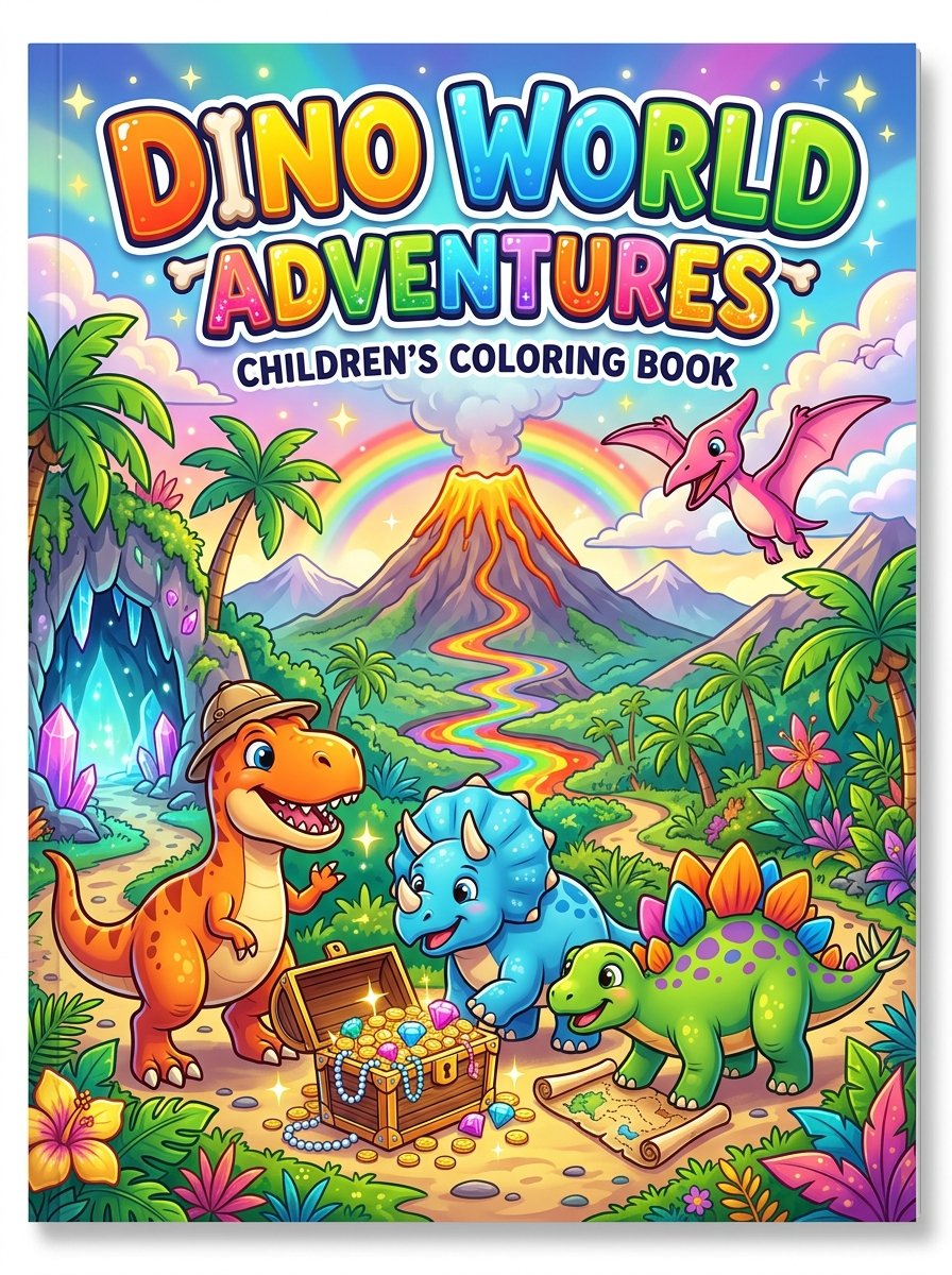 dinosaur coloring book for kids